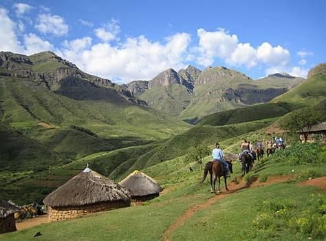 Les montagnes du Lesotho