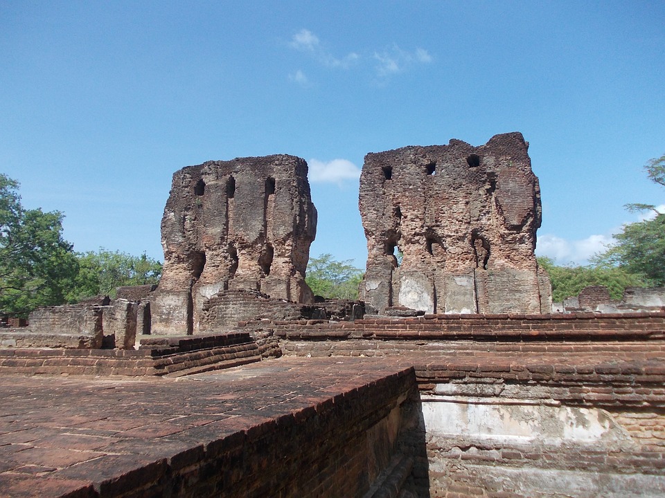 Le Palais Royal de Polonnaruwa