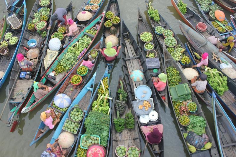 Kuching en Malaisie, capitale de l'État du Sarawak