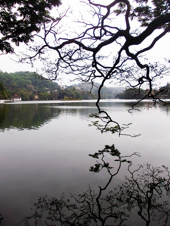 Le lac de Kandy